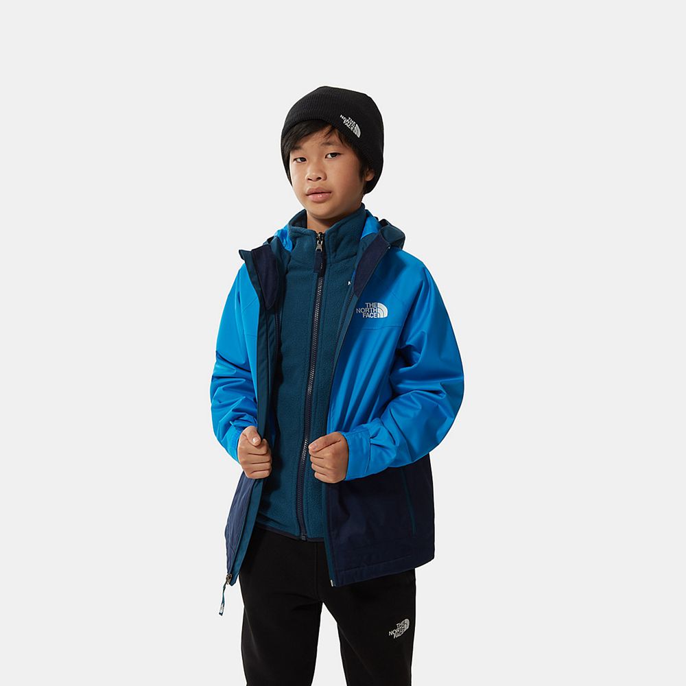 The North Face Jackets Boys Australia - The North Face Vortex Triclimate Blue Hiking (KHG-094836)